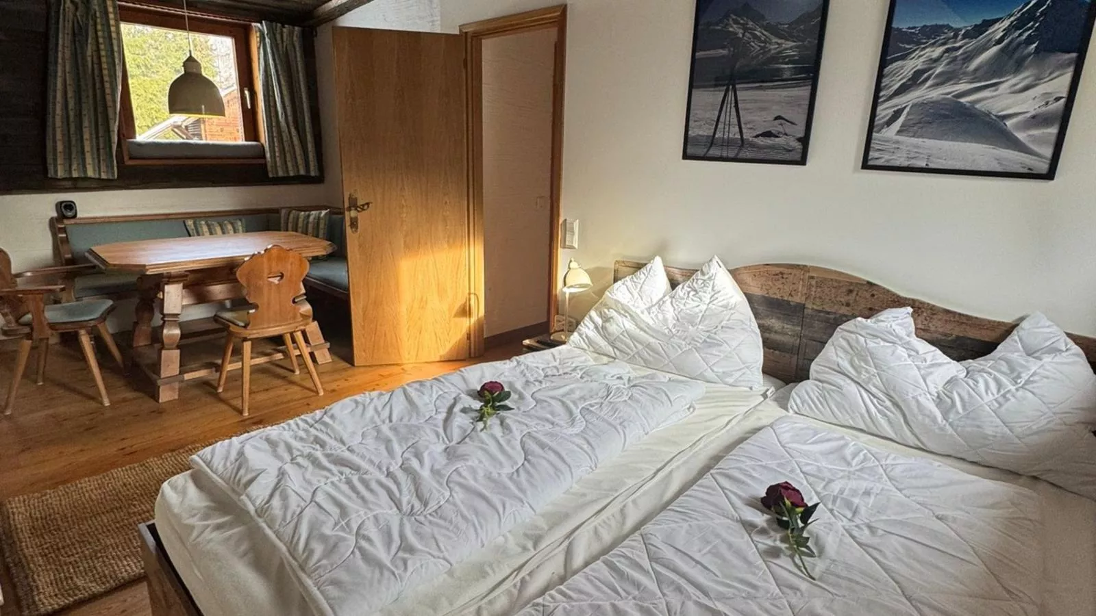 Landhaus Finkenhof-Slaapkamer