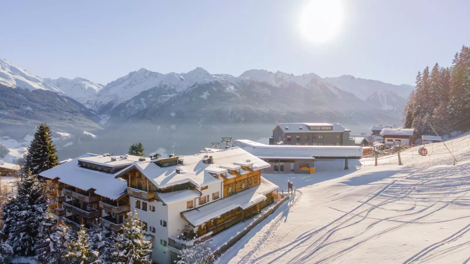 Panorama Chalet Top 2A am Lift Ski-In-Out-Exterieur winter