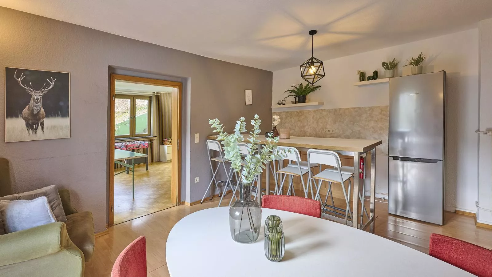 Kurhaus am Nordenau-Eetkamer