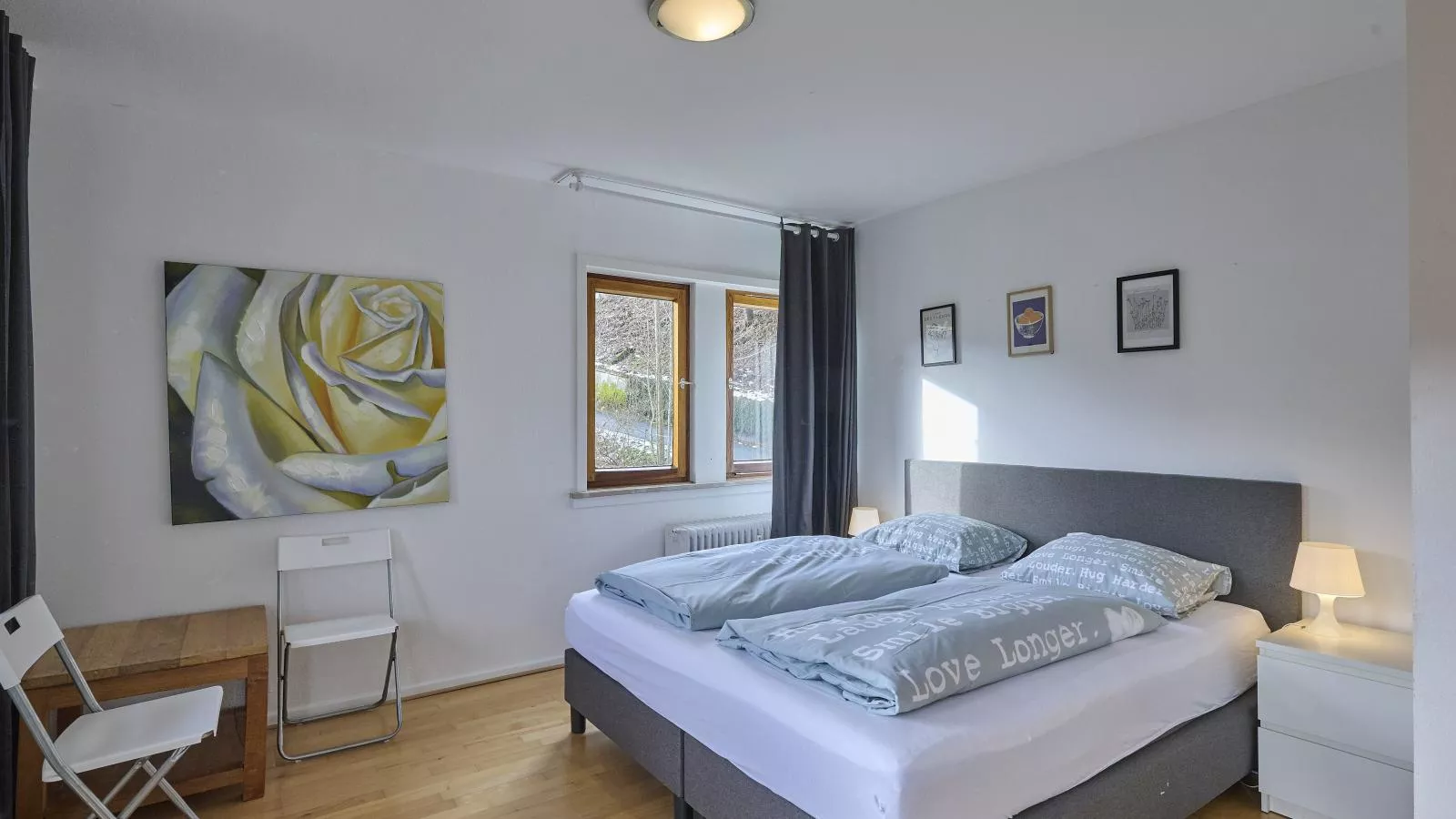 Kurhaus am Nordenau-Slaapkamer