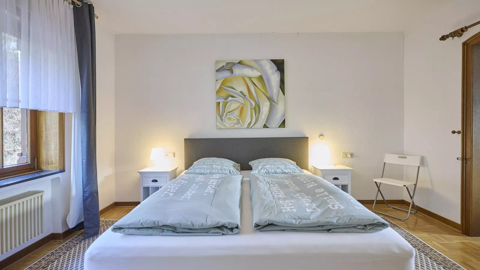 Kurhaus am Nordenau-Slaapkamer