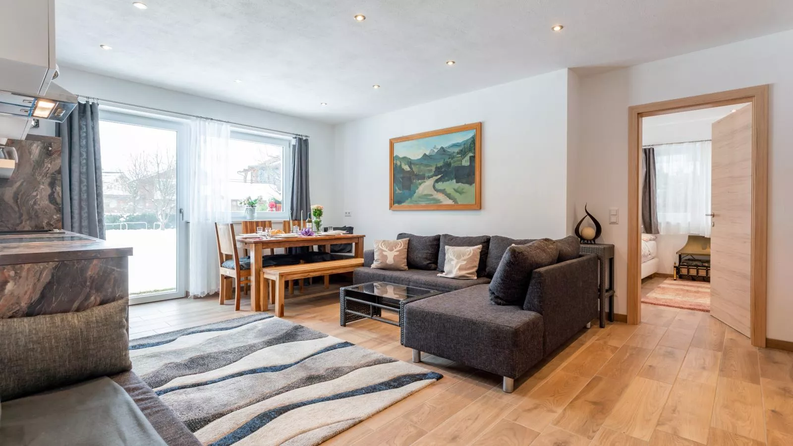 Smaragdherz-Woonkamer