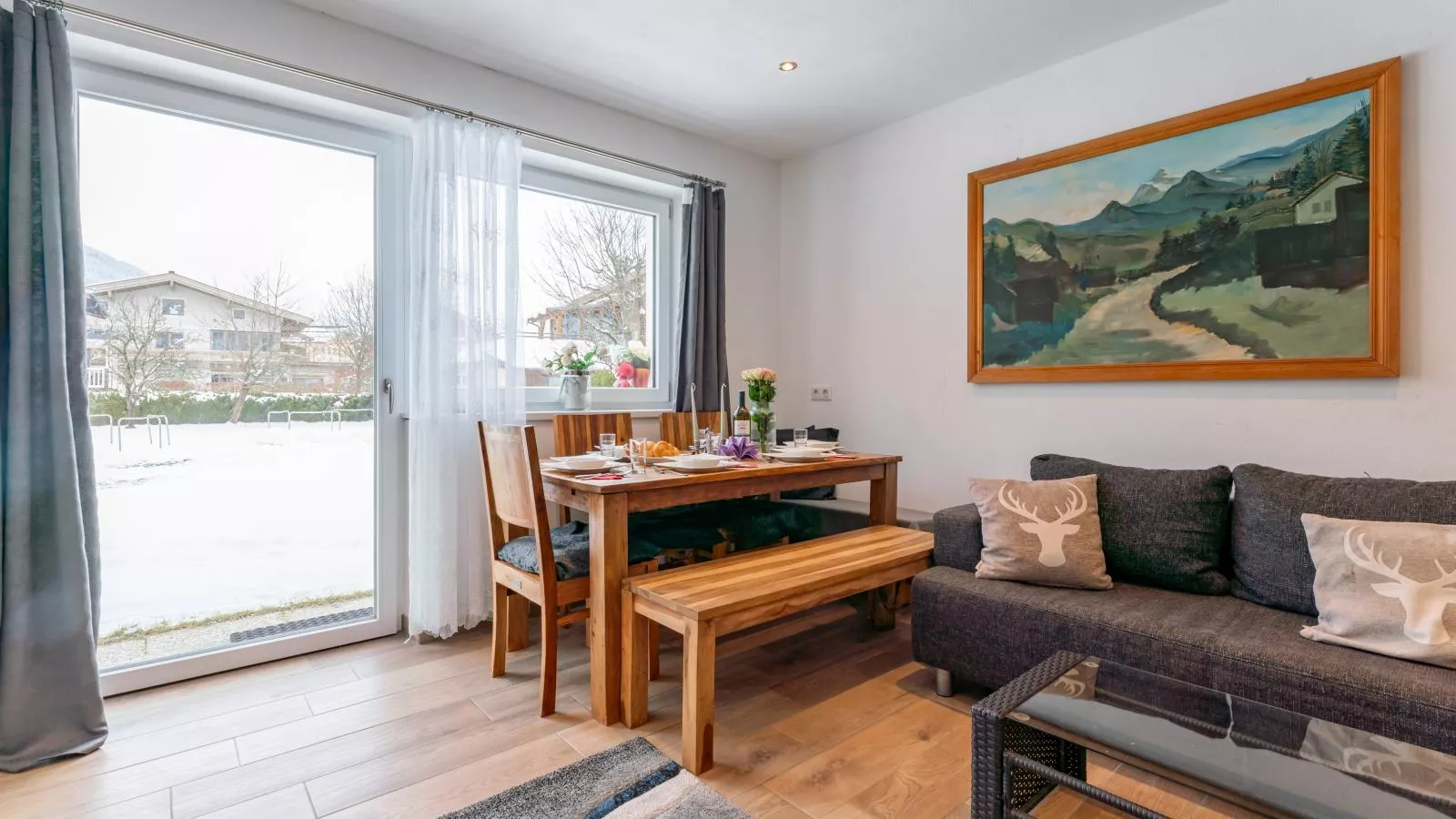 Smaragdherz-Woonkamer