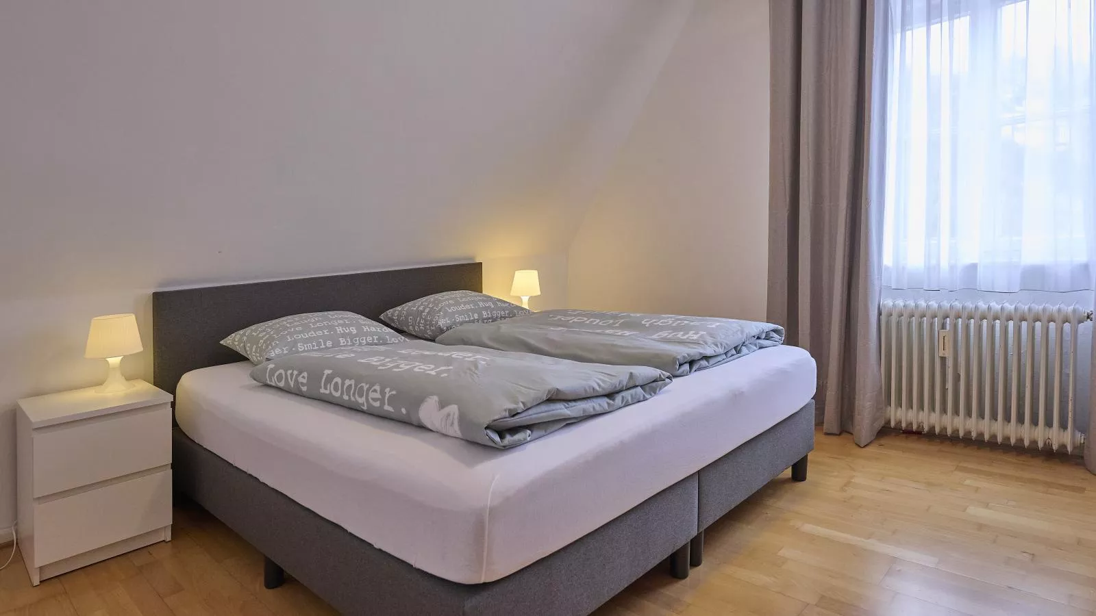 Kurhaus am Nordenau-Slaapkamer