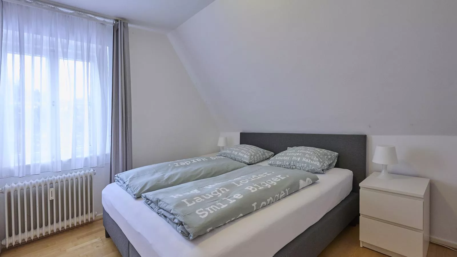 Kurhaus am Nordenau-Slaapkamer