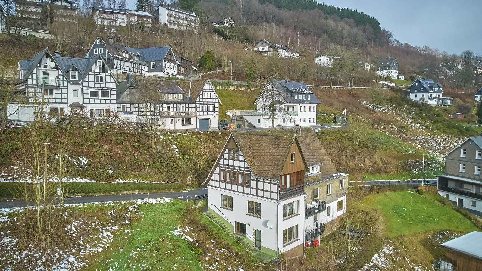 Kurhaus am Nordenau-Exterieur winter