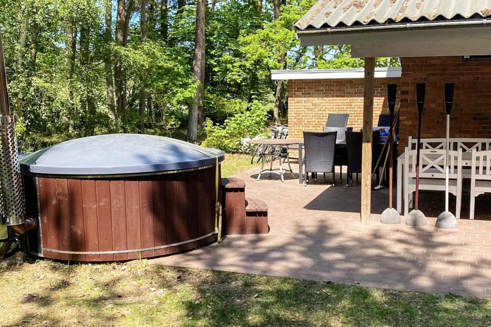 8 Personen vakantie huis in Aakirkeby-Buitenlucht