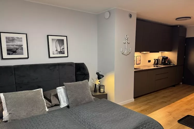 Apartament Spadochroniarzy Polskich 8b/12 Dziwnów-Woonkamer