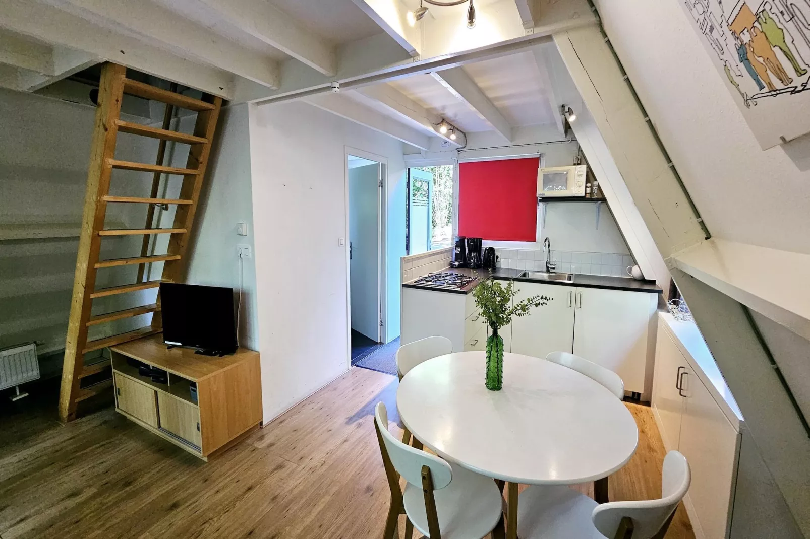 Chalet no 34-Eetkamer