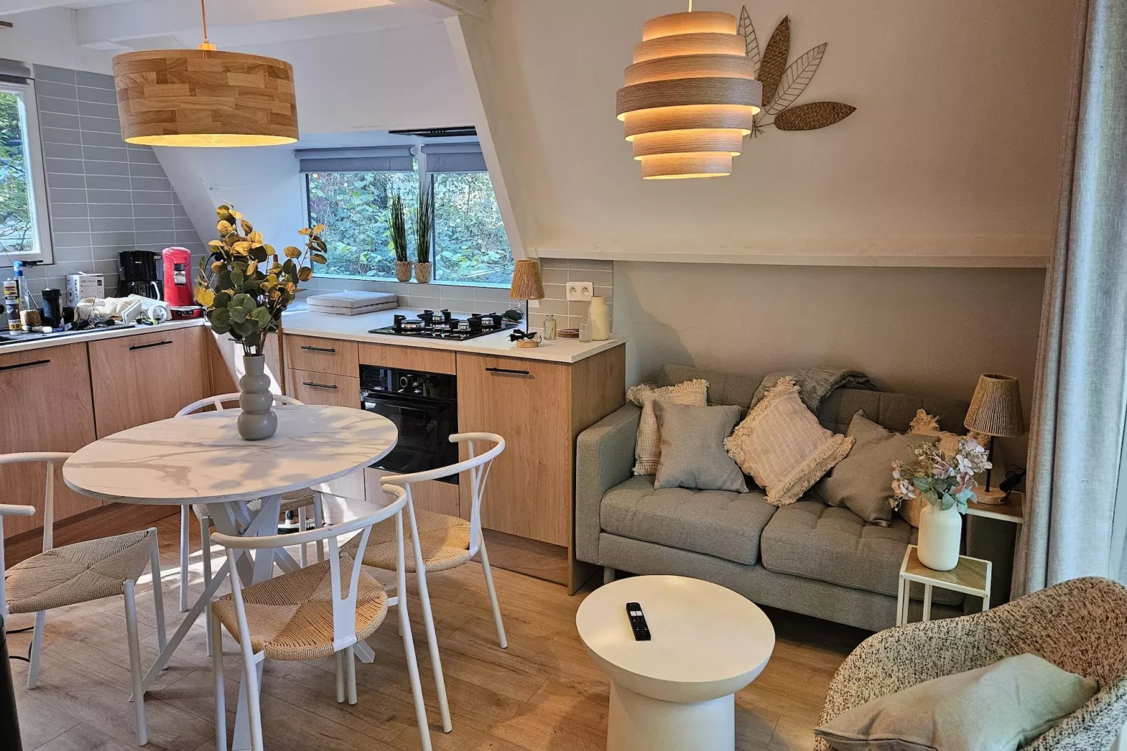 Chalet no 57-Woonkamer