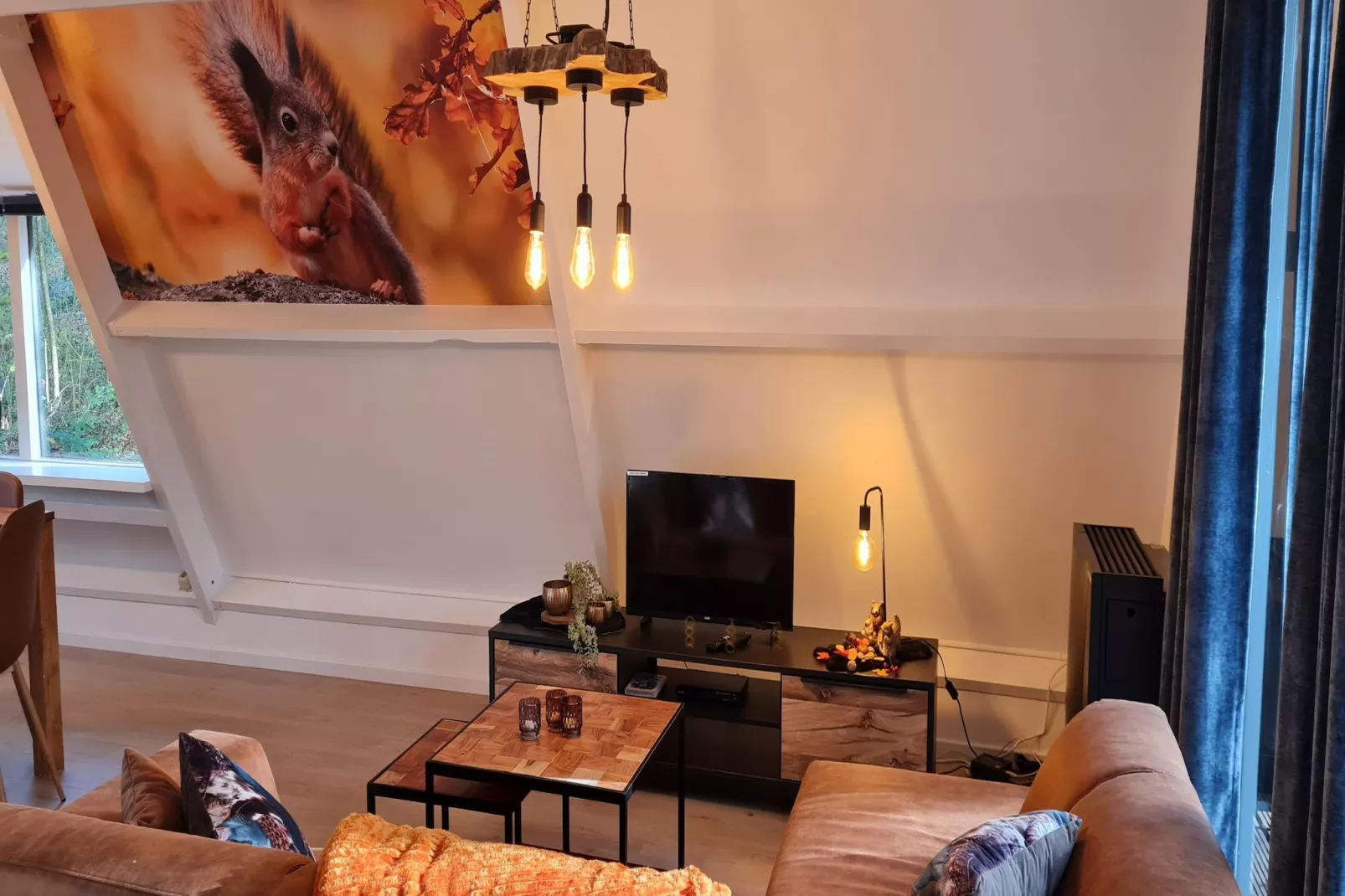 Chalet no 14-Woonkamer