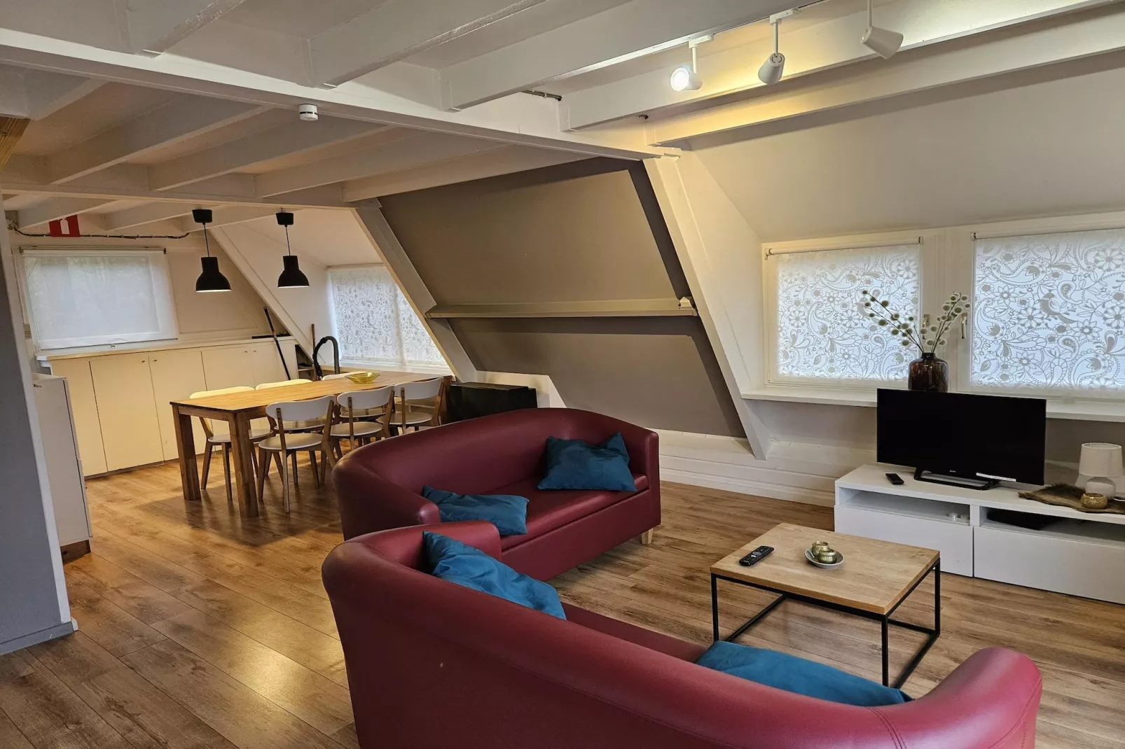 Chalet no 89-Woonkamer