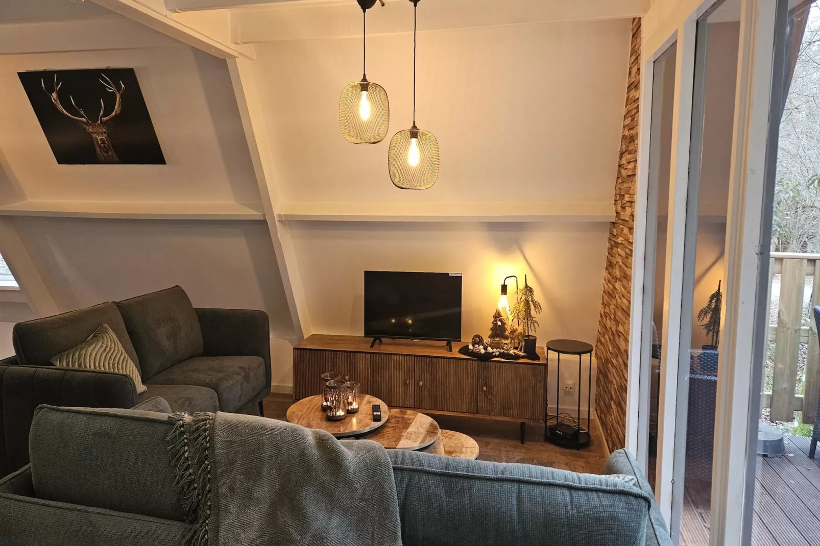 Chalet no 148-Woonkamer