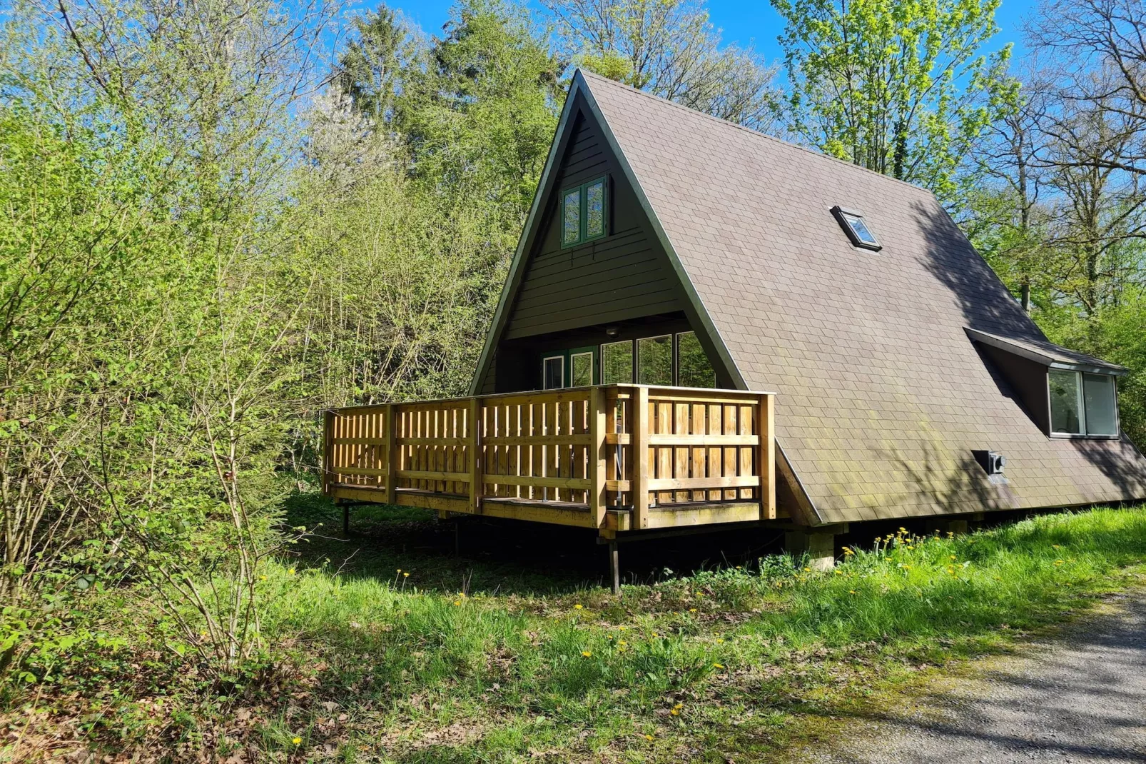 Chalet no 186-Buitenkant zomer