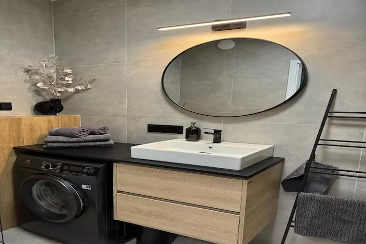 Apartament Spadochroniarzy Polskich 8b/12 Dziwnów-Badkamer