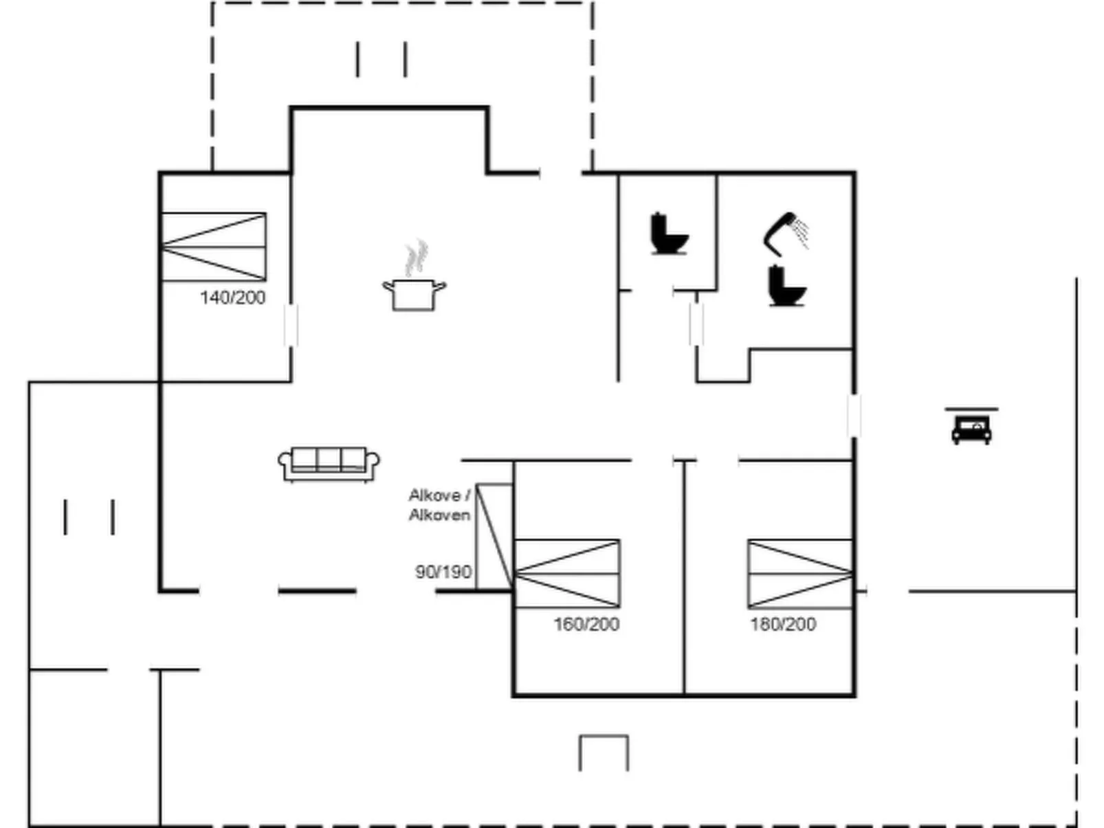 "Eida" - 500m from the sea