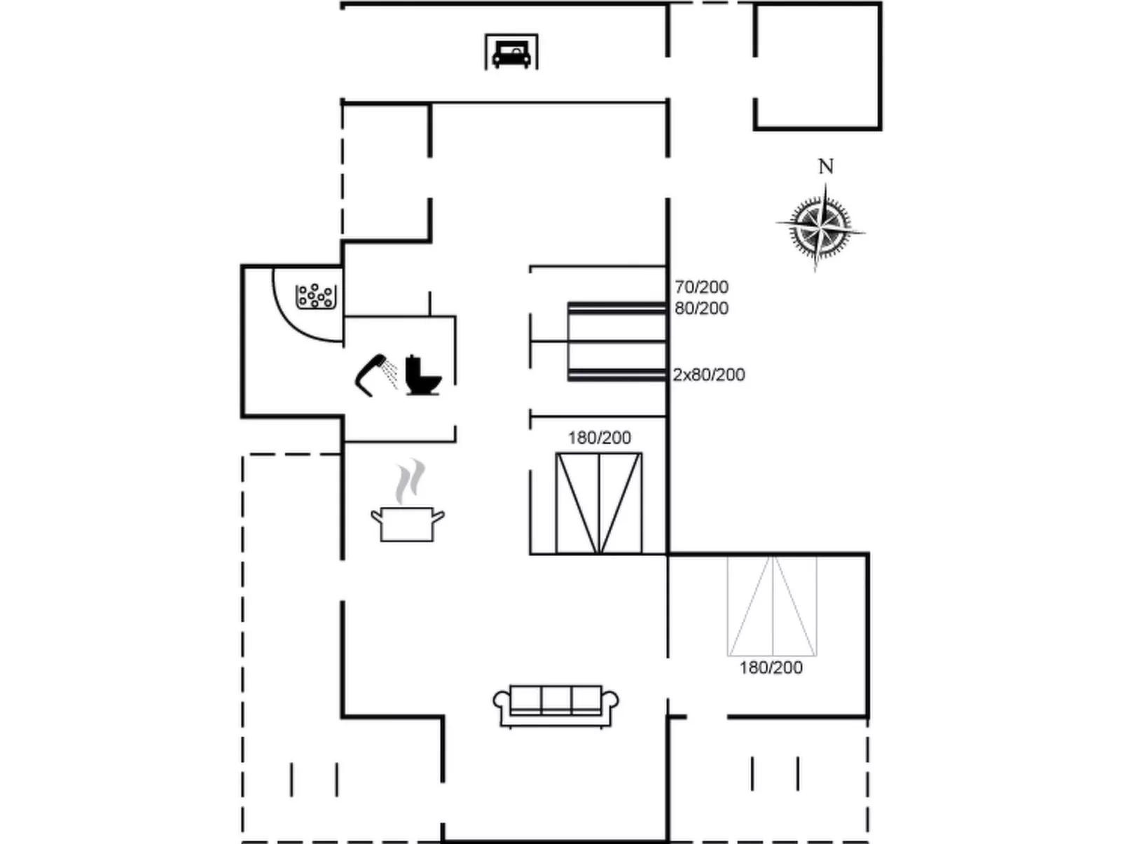 "Ensio" - 1.2km from the sea