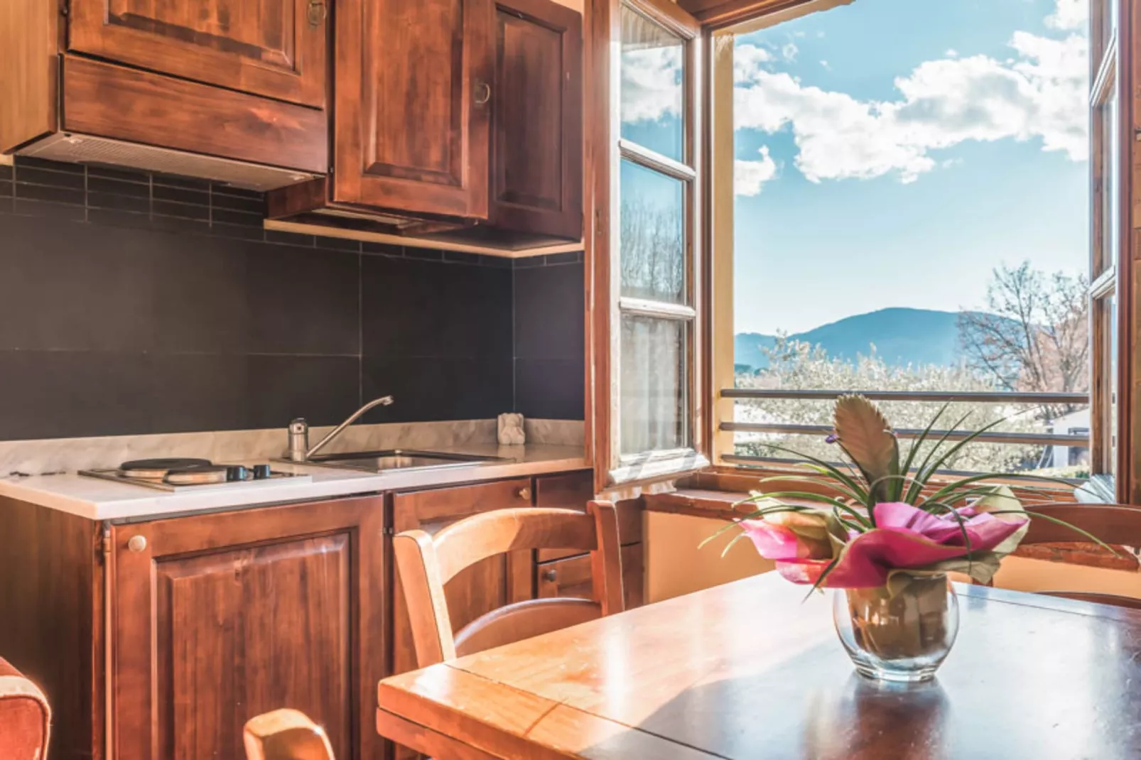 Residence Antico Casale // TWO ROOM App 4PAX B4-Keuken