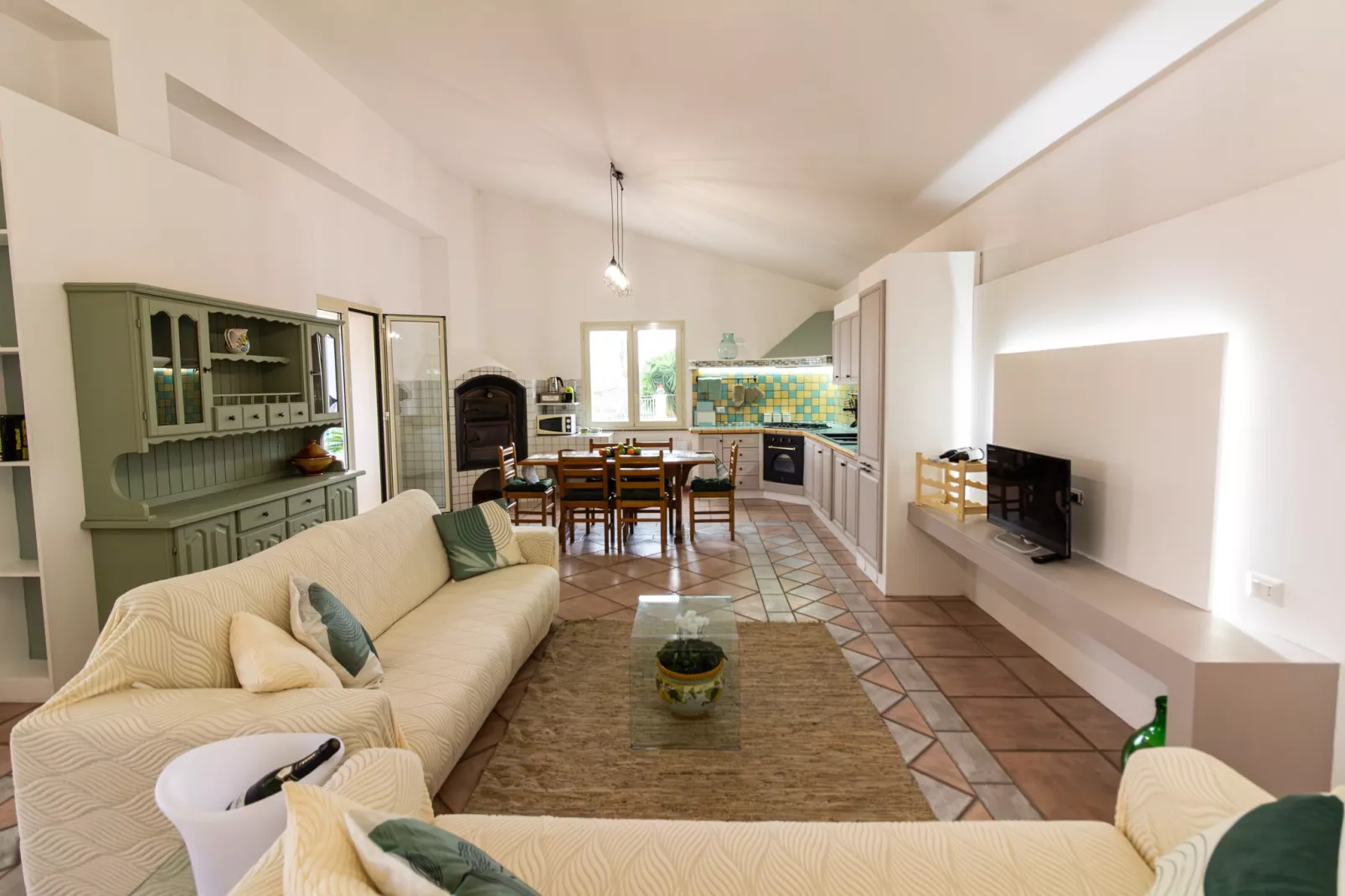 Villa Ninfa-Woonkamer