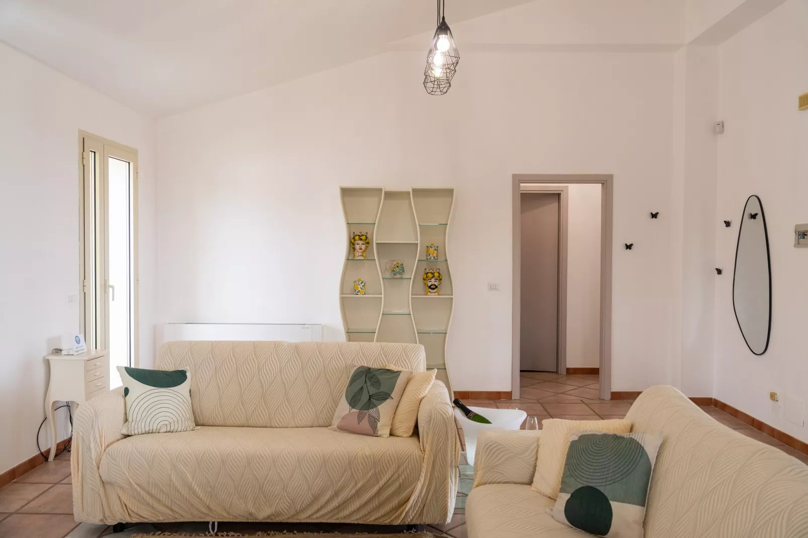 Villa Ninfa-Woonkamer