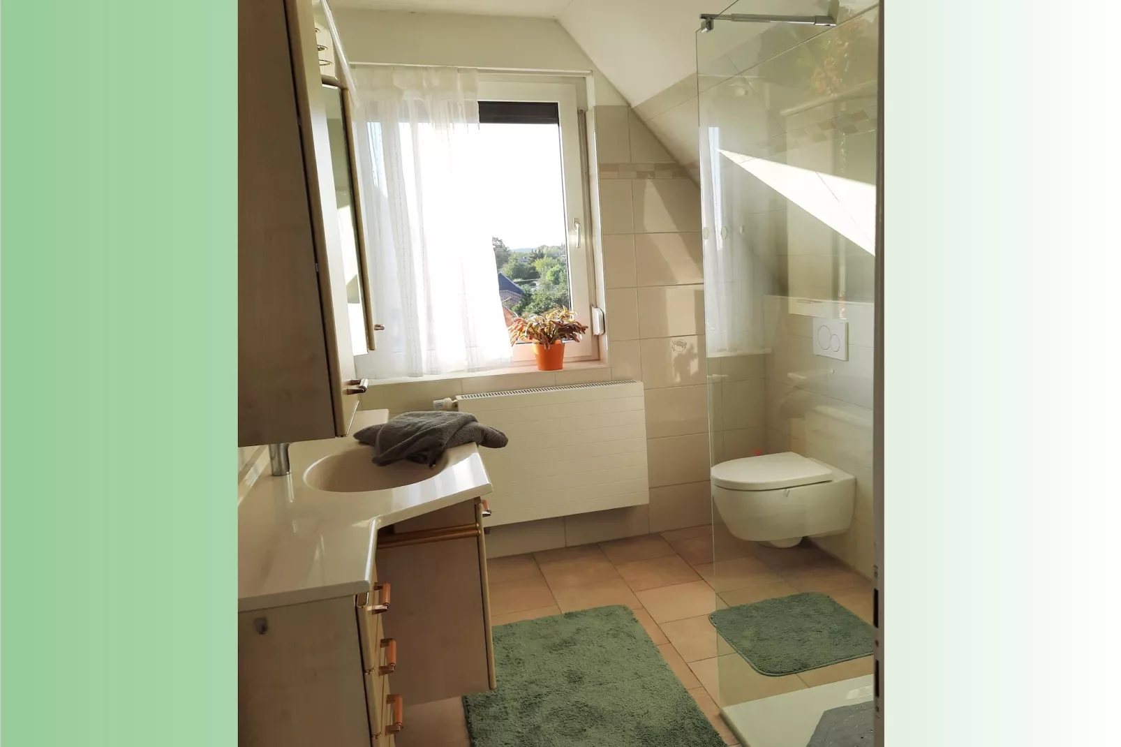 Ferienhaus in Kröpelin-Badkamer