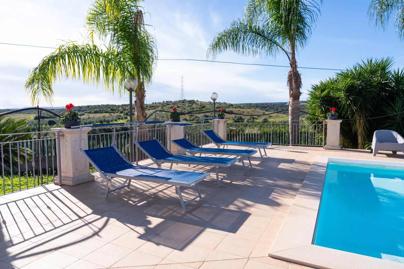 Villa Ninfa-Terrasbalkon