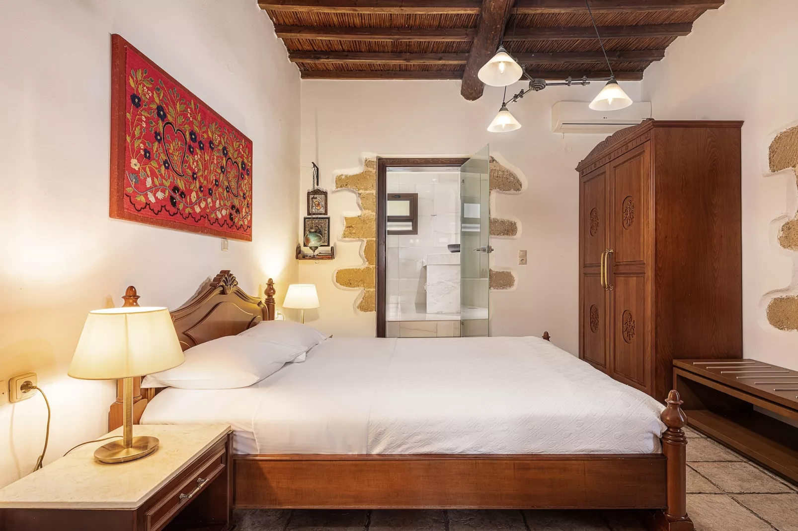 Villa Arhontariki 6prs-Slaapkamer