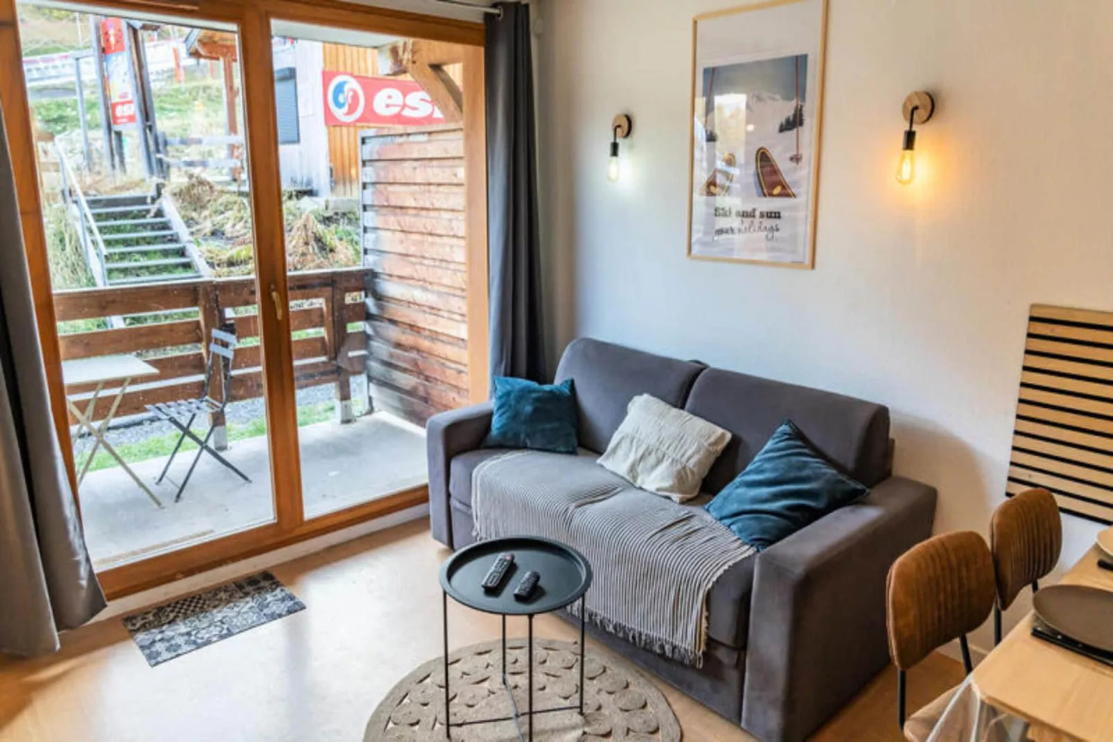 Résidence Le Parc Des Airelles - Woonkamer