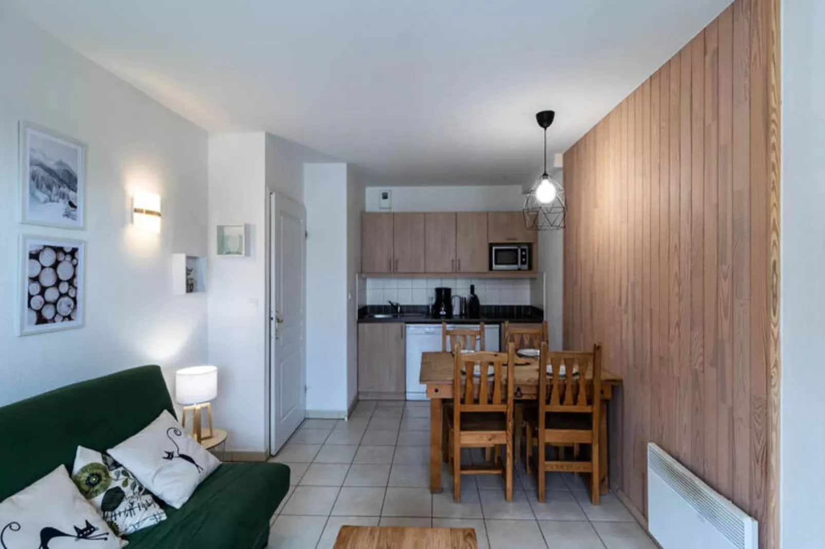 Résidence Le Balcon Des Airelles-Eetkamer