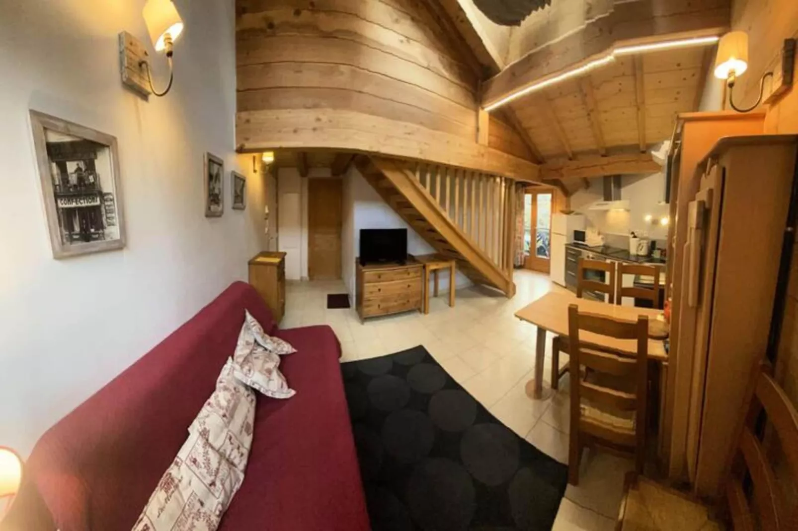 Résidence Melezet 2 - Woonkamer