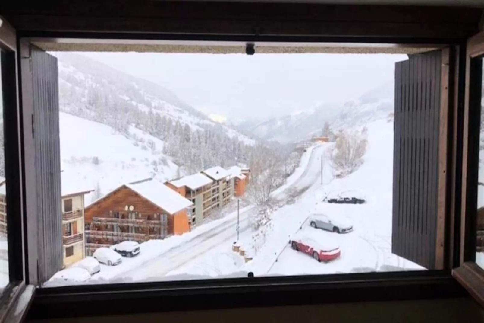 Résidence Colchiques - Uitzicht winter