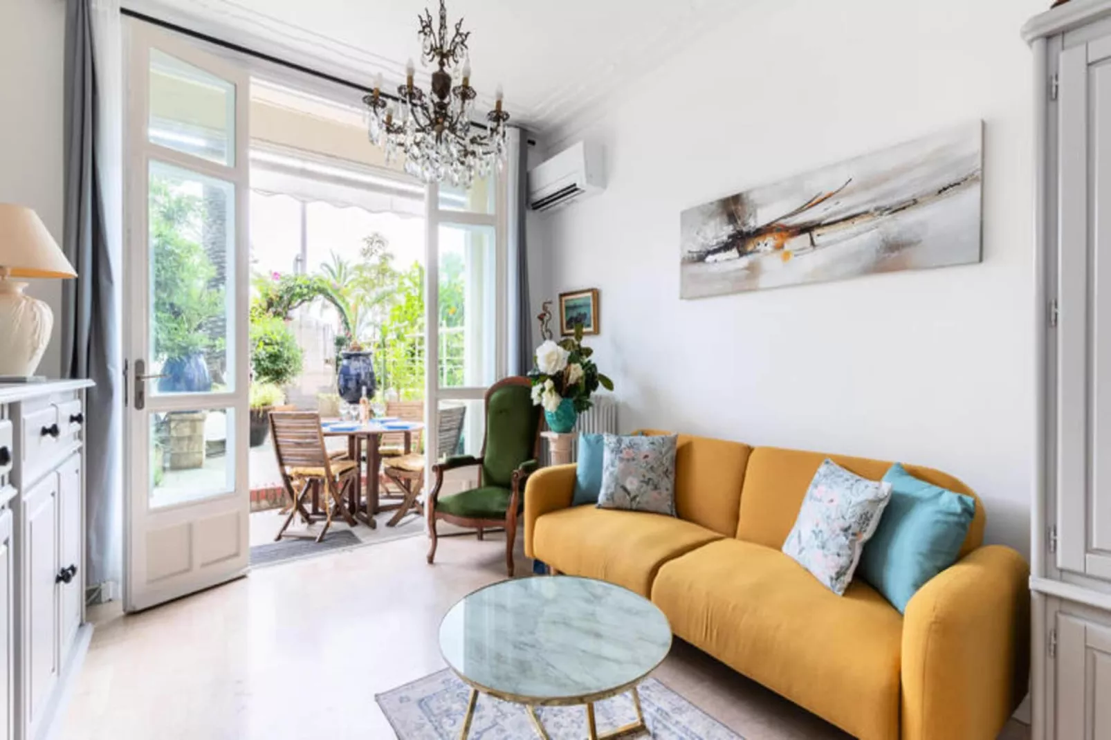 Appartements à Nice-Woonkamer