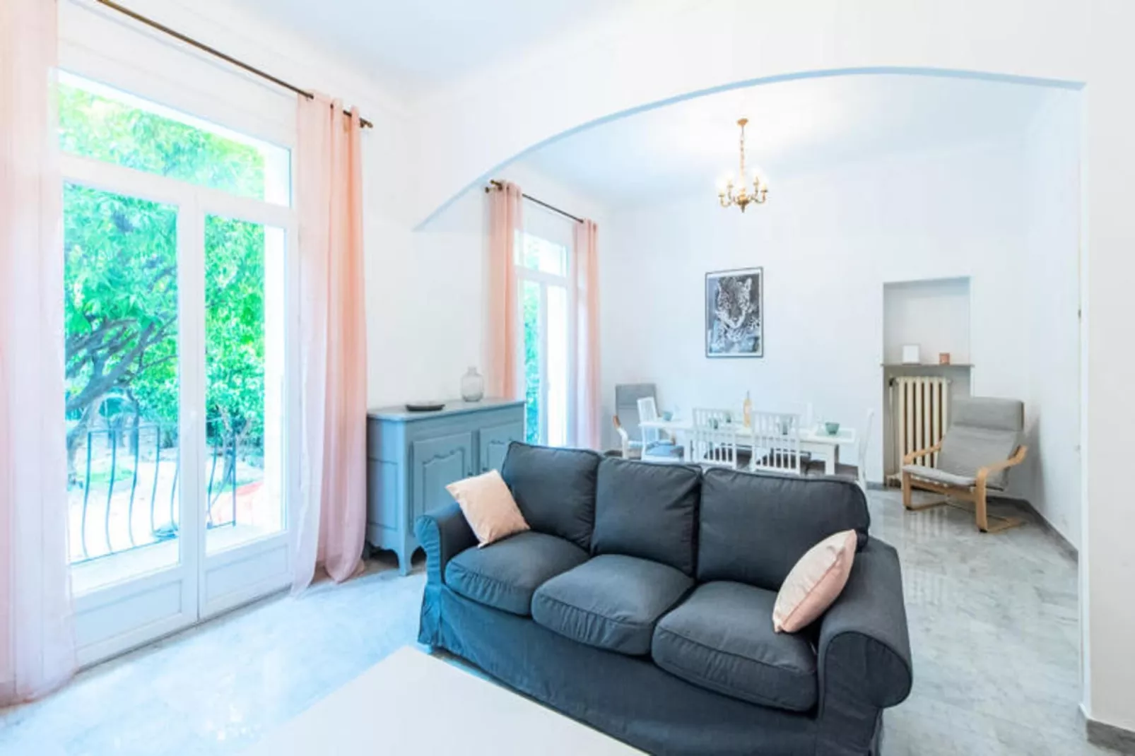 Maison à Nice-Woonkamer