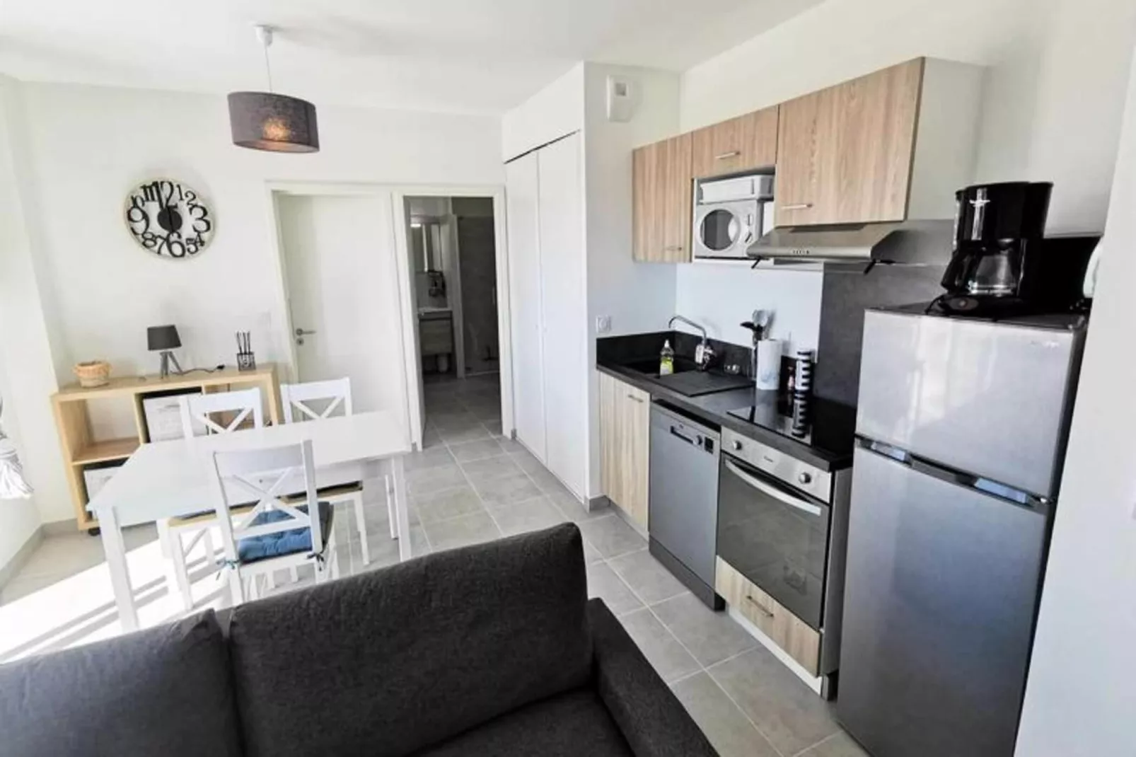 Résidence Les Voiles Blanches-Woonkamer