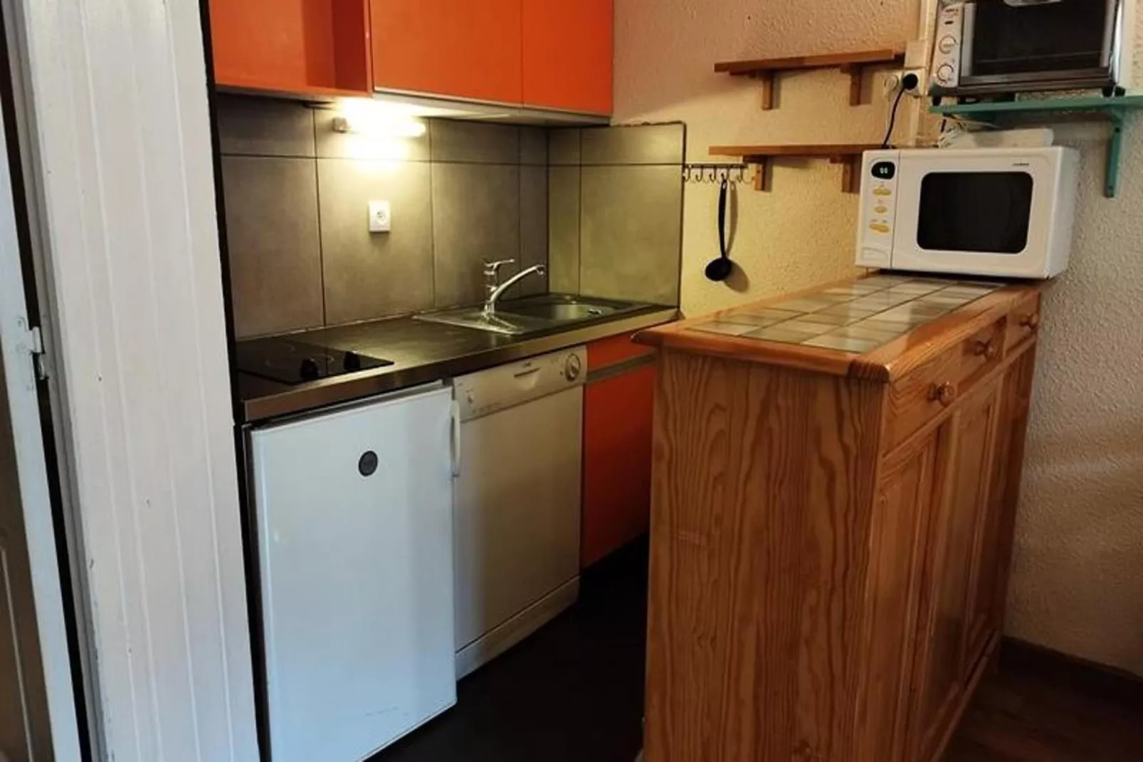 Résidence Rond-point-pistes I-Keuken