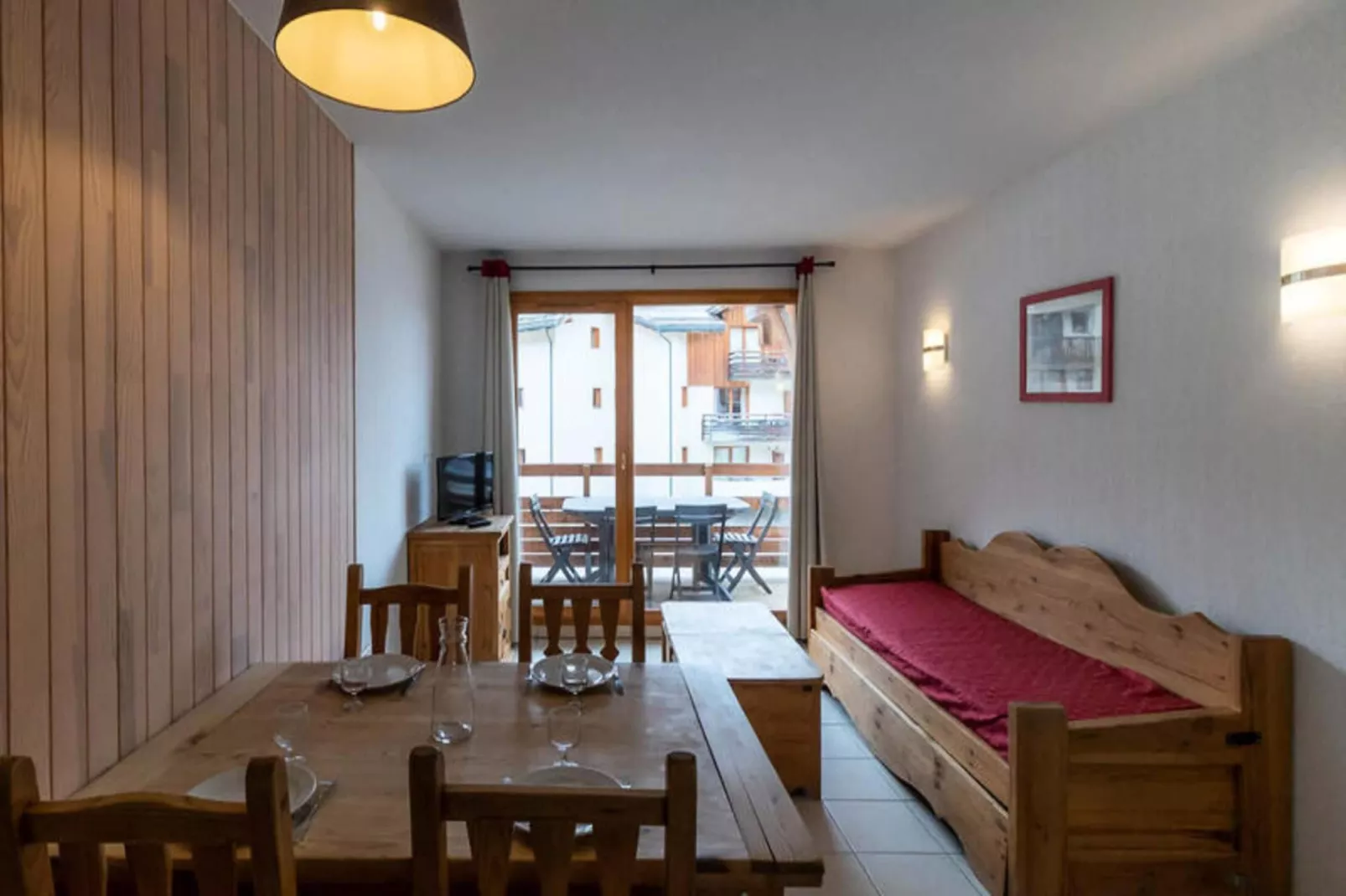 Résidence Le Balcon Des Airelles-Woonkamer