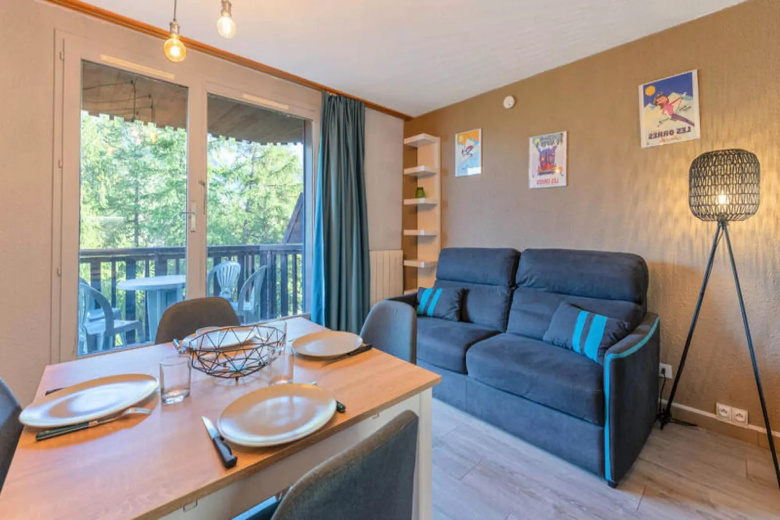 Résidence Le MÉale-Woonkamer