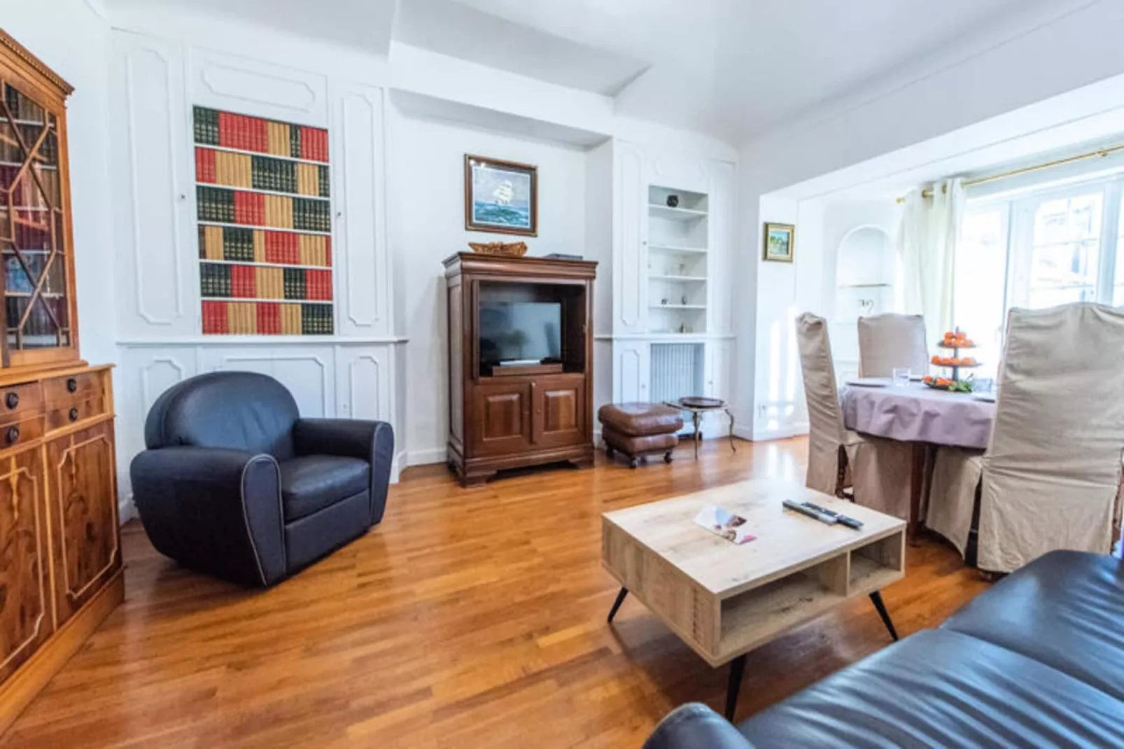 Appartements à Nice-Woonkamer