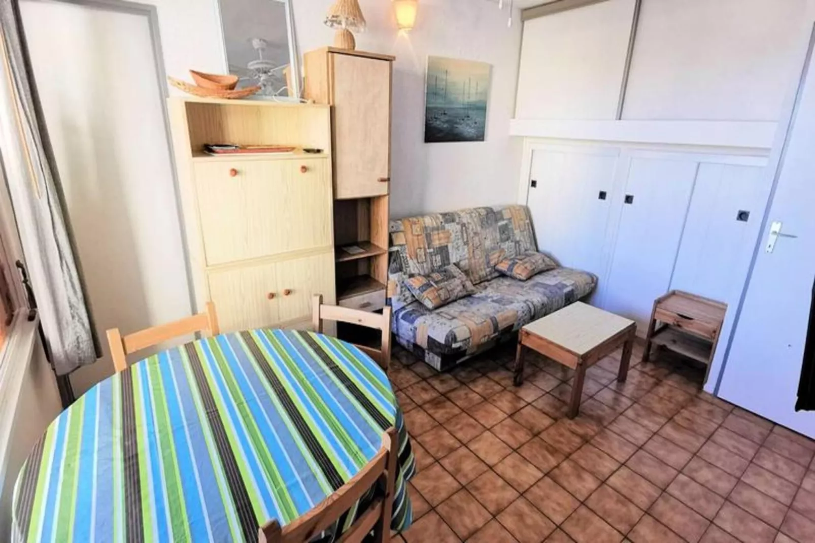 Résidence Terrasses De La Mediterranee 1-Woonkamer