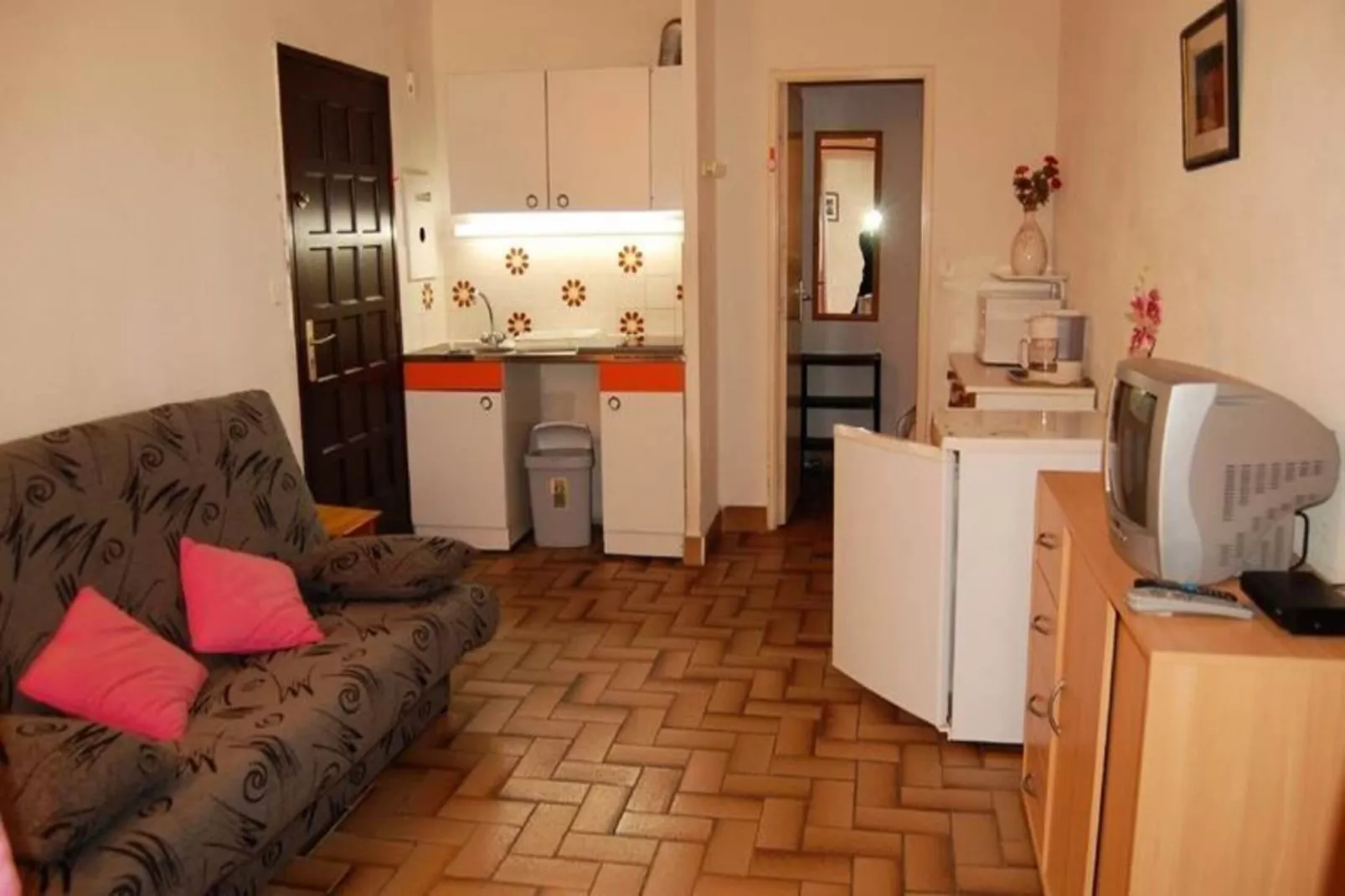 Résidence Les Cyclades-Woonkamer