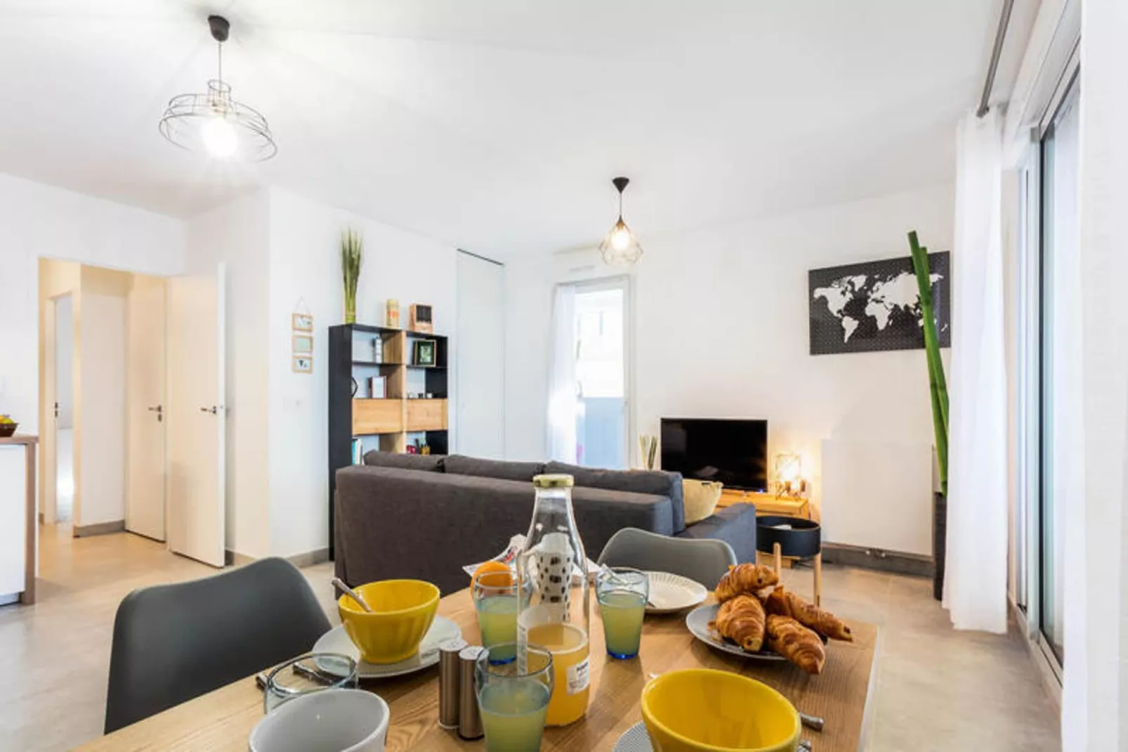 Appartements à Montpellier-Eetkamer