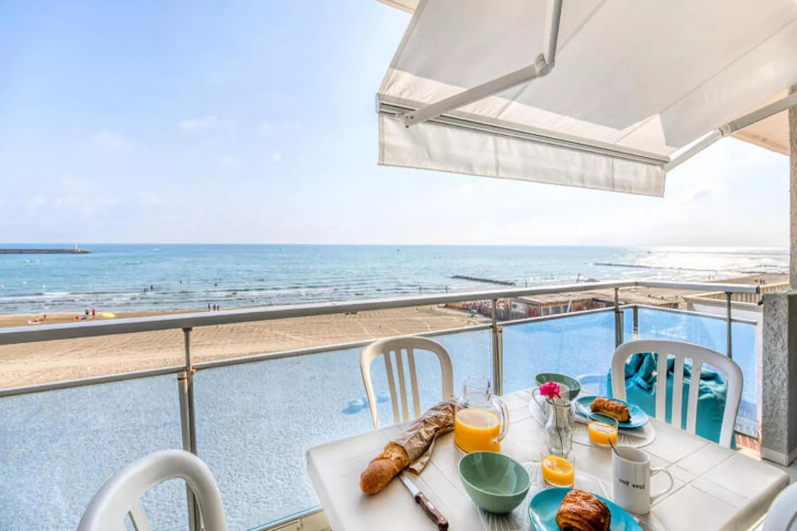 Appartements à Palavas-les-Flots-Terrasbalkon