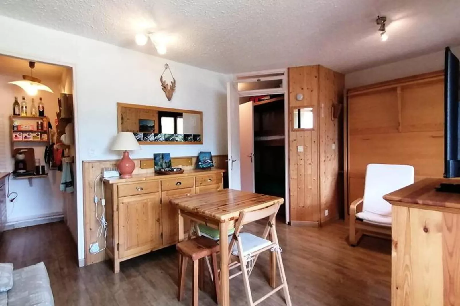 Résidence Les Gentianes-Woonkamer