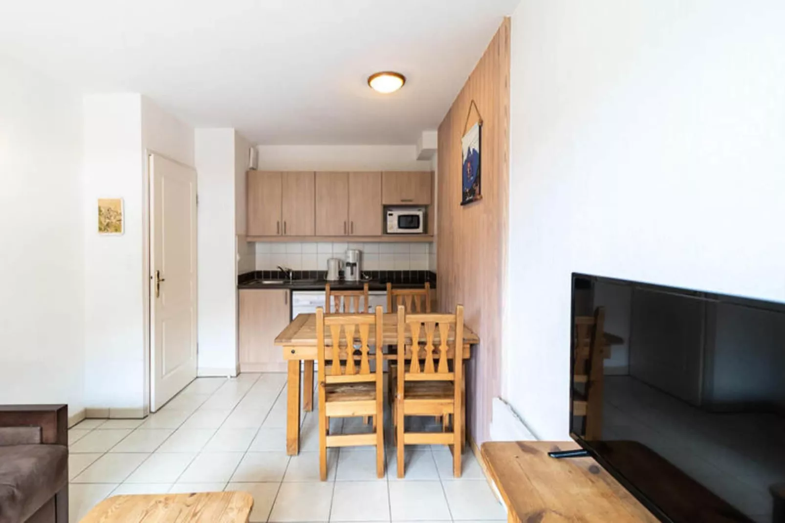 Résidence Le Balcon Des Airelles-Eetkamer