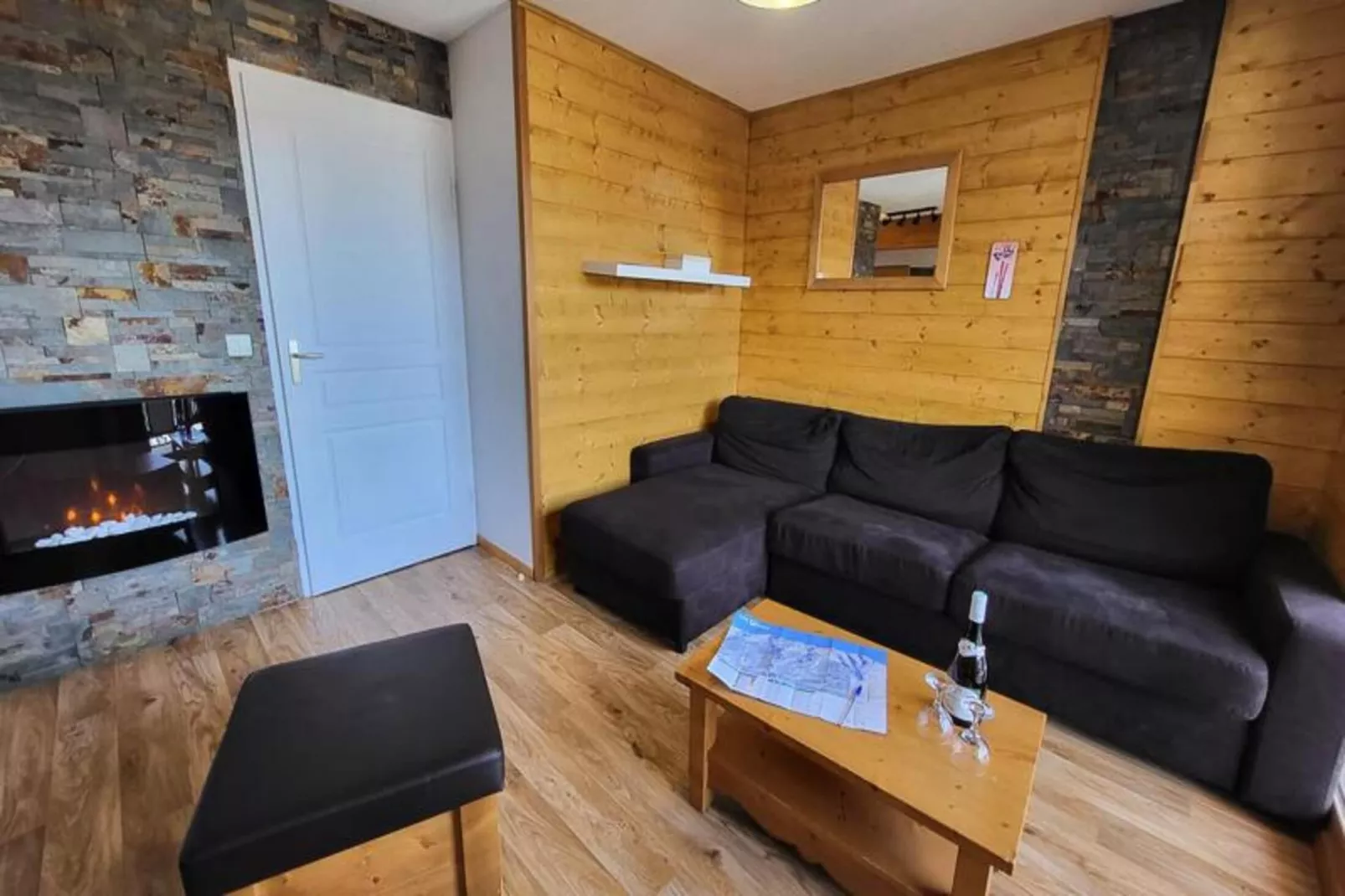 Les Chalets De Bois MÉan - A-Woonkamer