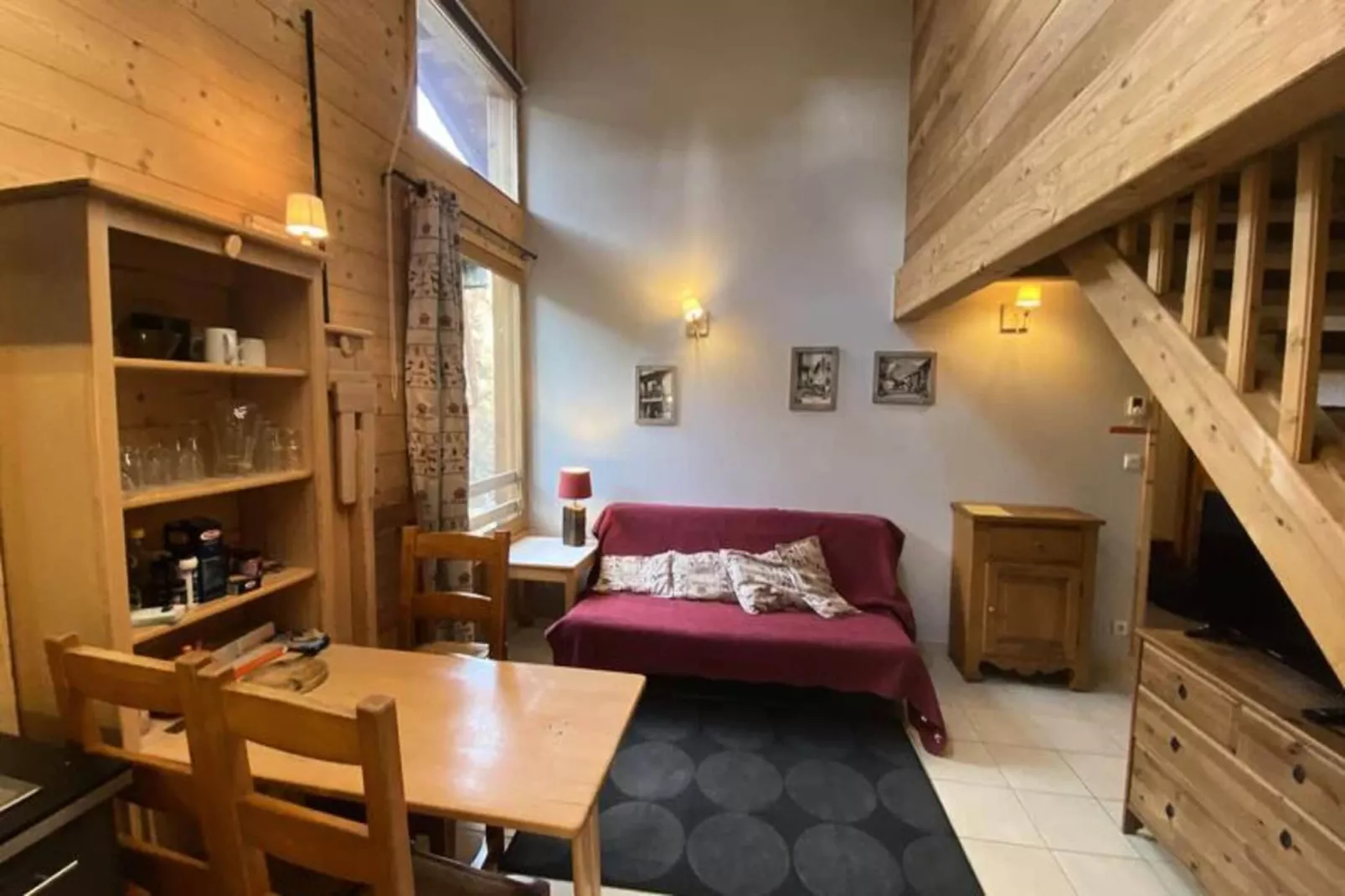 Résidence Melezet 2 - Woonkamer