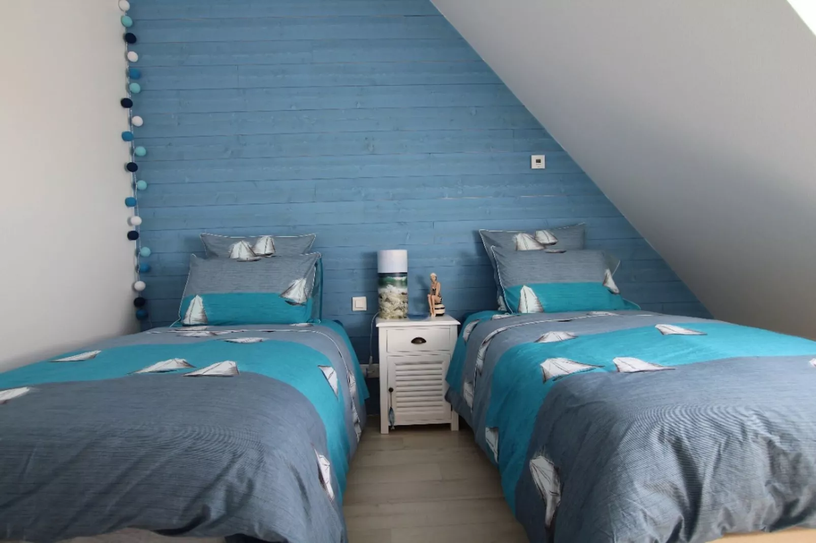 APPARTEMENT DUPLEX CHEZ LAURETTE-Slaapkamer