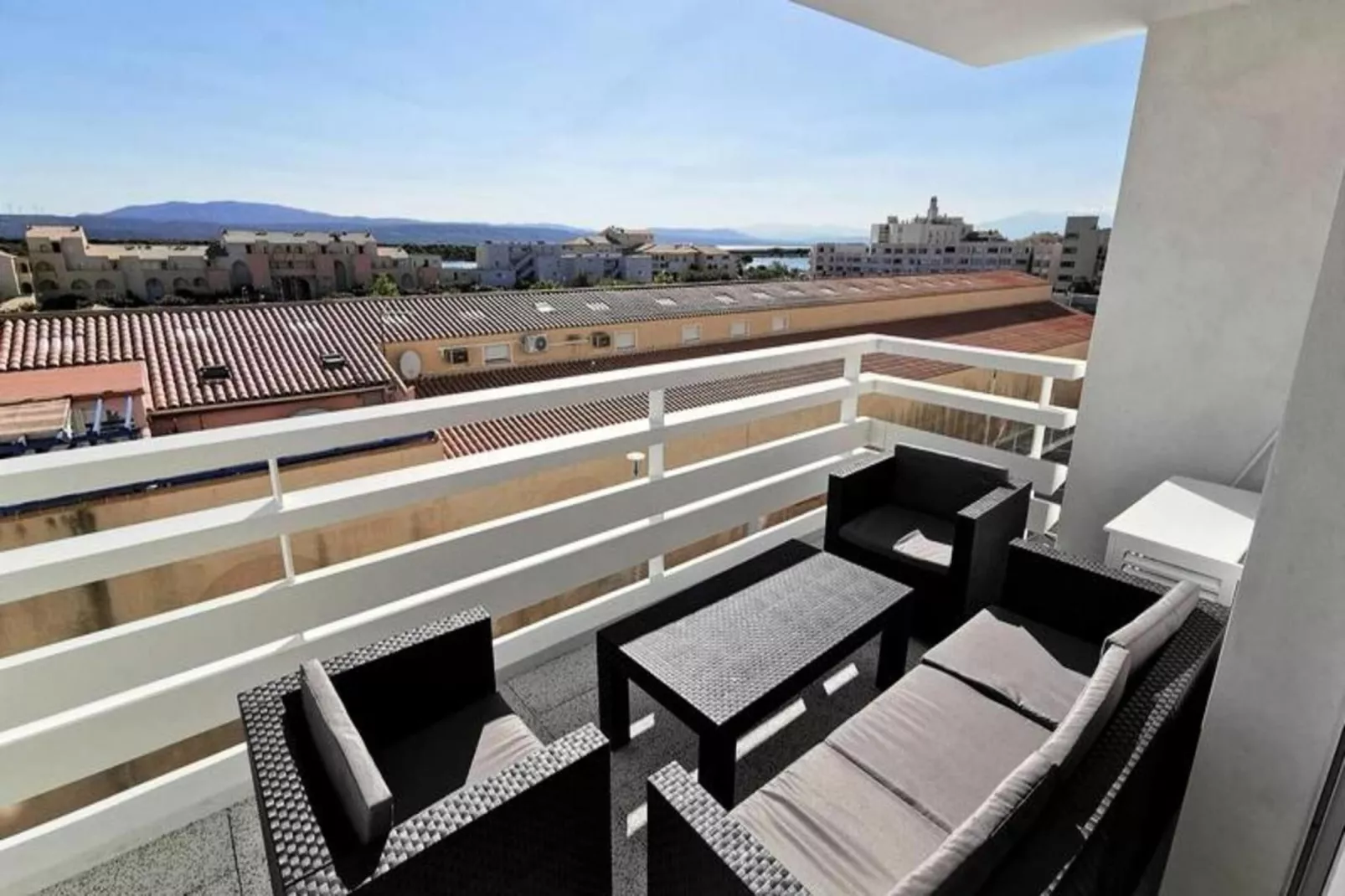 Résidence Les Voiles Blanches-Terrasbalkon