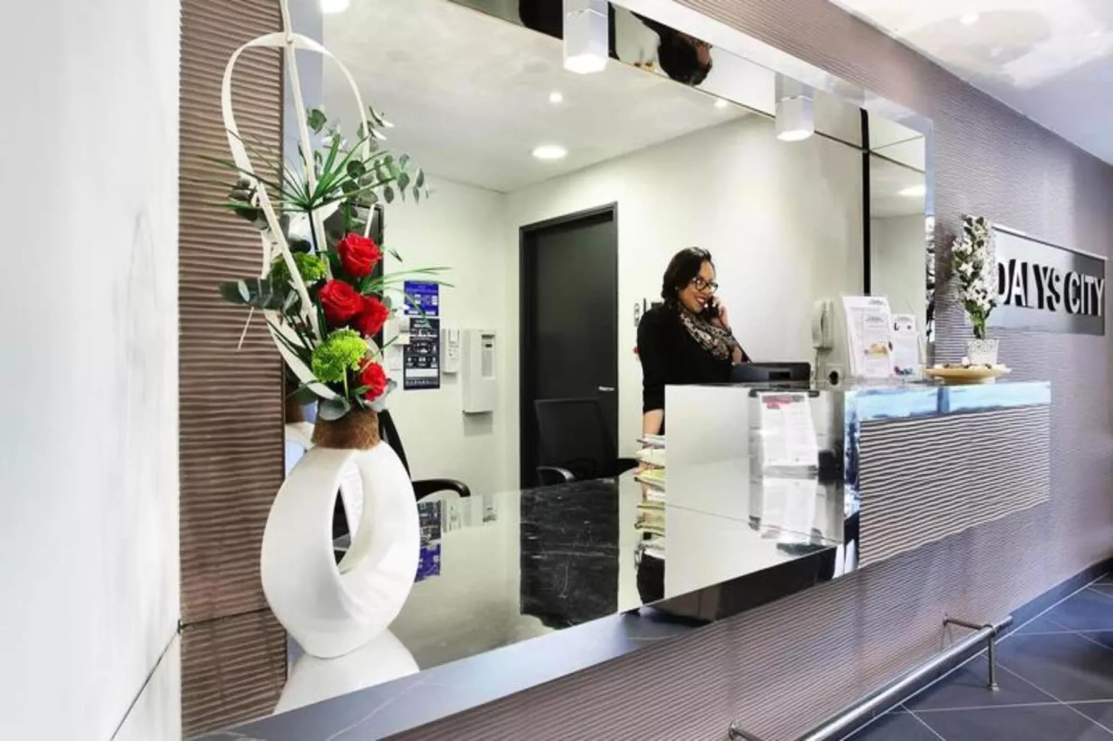 Appart'hôtel Odalys Prado Castellane-Eetkamer