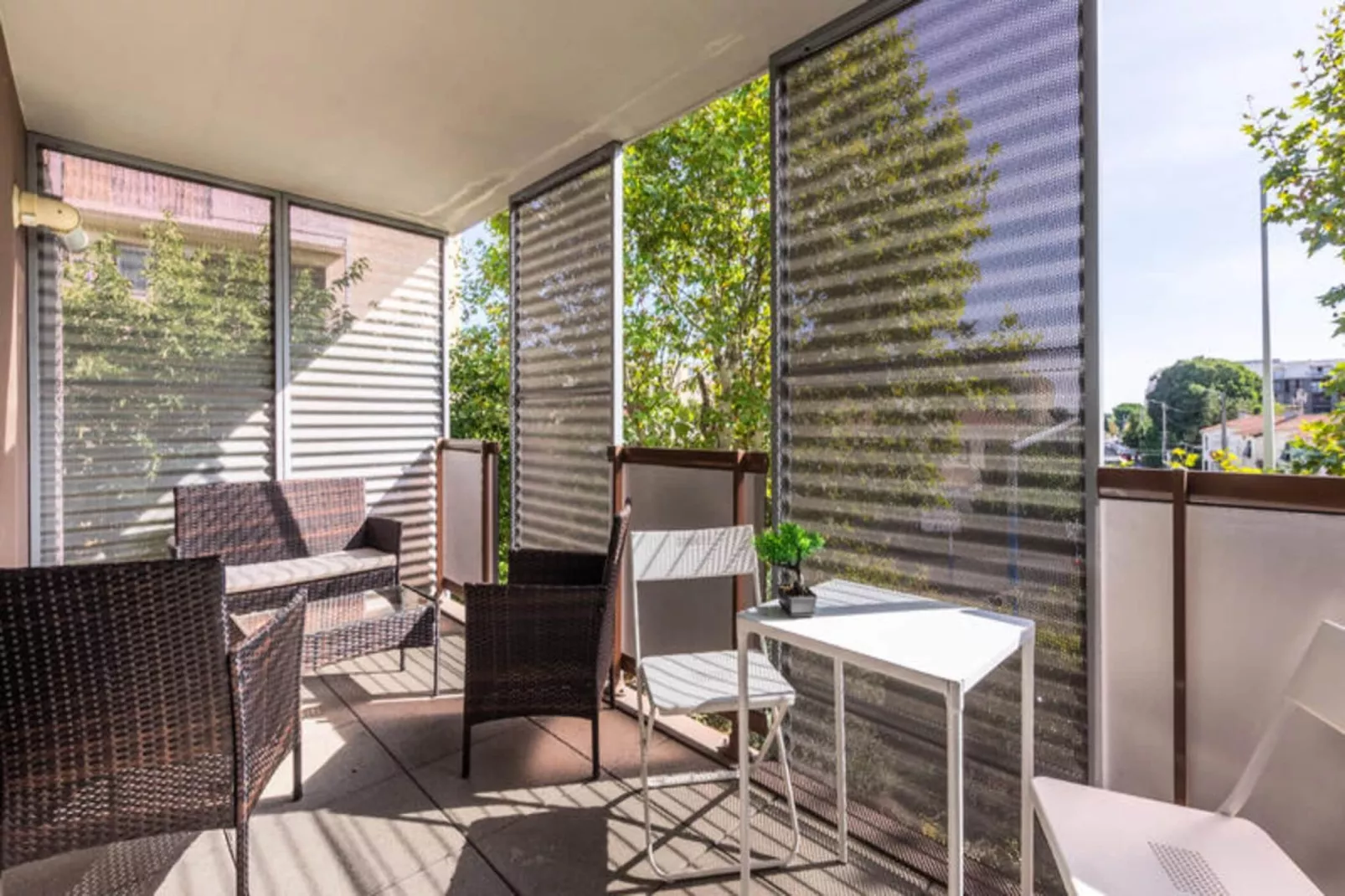 Appartements à Montpellier-Tuin winter